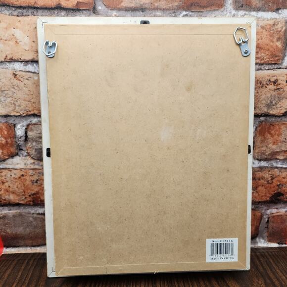 Framed 3D Rooster Wall Art Shadow Box 11x13 Rustic Farmhouse Kitchen Decor - Picture 2 of 7